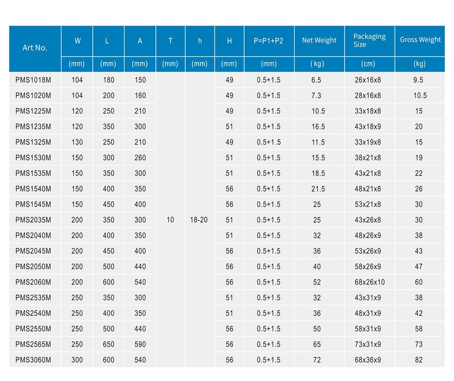 Micro Fine Pole Permanent Magnetic Chuck（PMS M Series） (5)
