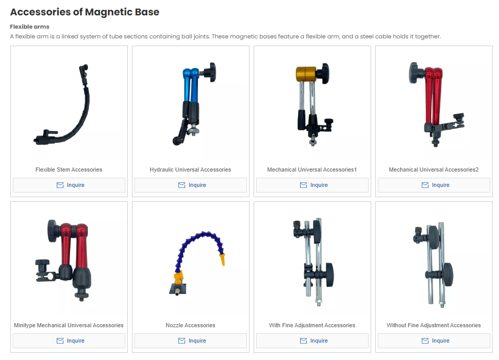 accessries of magnetic base