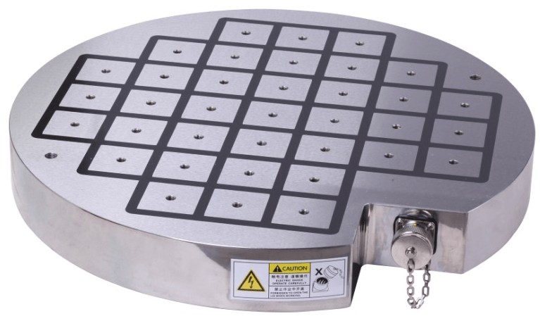round-electro-permanent-magnetic-chuck-with-square-poles